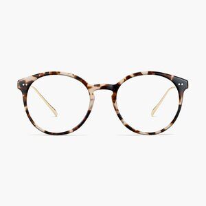 Warby Parker Langley Eyeglasses (Opal Tortoise with Riesling)